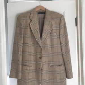 Plaid Blazer